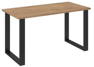 Stół do jadalni loftowy Imperial 138x67 Dąb Lancelot