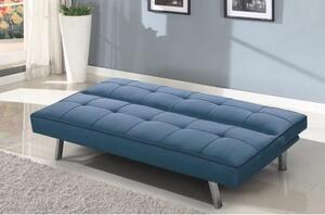 Rozkładana sofa, łóżko składane tapicerowane szare