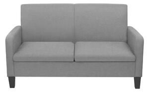 Skandynawska sofa dwuosobowa szara, kanapa