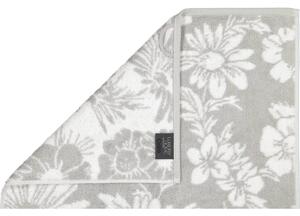 Ręcznik Cawo Two-Tone Edition Floral Platin