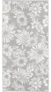 Ręcznik Cawo Two-Tone Edition Floral Platin