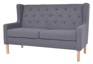 Nowoczesna szara sofa w stylu scandi 140 cm