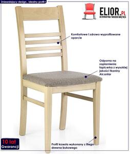 Krzesło drewniane Umer - dąb sonoma