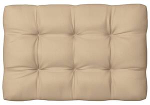 Poduszka na sofę z palet, beżowa, 120x80x10 cm