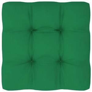 Poduszka na sofę z palet, zielona, 80x80x10 cm