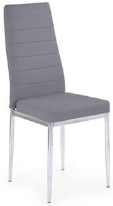 Tapicerowane krzesło Perks - popielate