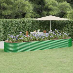 Donica ogrodowa z malowanej proszkowo stali, 510x140x68 cm