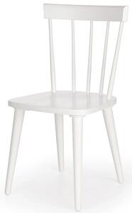 Skandynawskie krzesło patyczak Ulvin - białe