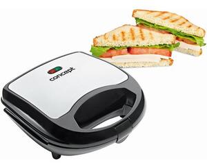 Opiekacz CONCEPT SV-3031 kwadrat stal nierdzewna + czerń 700 W