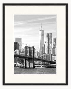 Oprawione zdjęcie Brooklyn Bridge