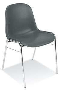 Krzesło biurowe BETA chrome K-05 szare NOWY STYL