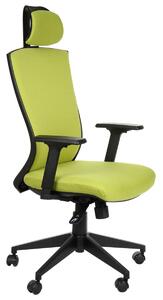 Fotel biurowy HG-0004F zielony STEMA