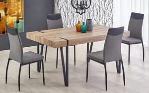 Stół w stylu industrialnym Lofter - dąb san remo