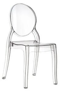 Krzesło typu ludwik Lauren - transparentne