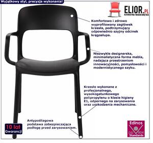Krzesło Deliot - czarne