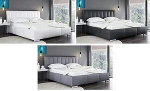 Tapicerowane łóżko z pojemnikiem Venon 2X 160x200 - 44 kolory