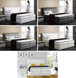 Kontynentalne łóżko małżeńskie Nadar 180x200 - 44 kolory