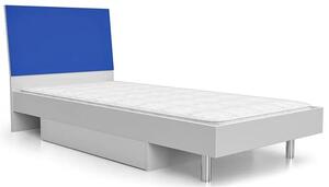 Łóżko młodzieżowe Kormi 90x200 - niebieskie