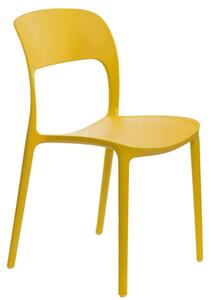 Krzesło Deliot 2X - żółte