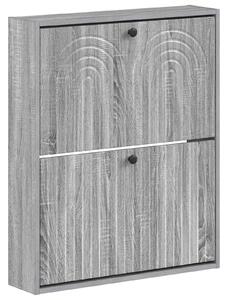 Wisząca szafka na buty ALKMAAR 71 x 17 x 86 cm Szary Sonoma
