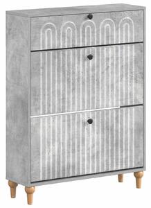 Szafka na buty ALKMAAR 78 x 24 x 103 cm Drewno inżynieryjne