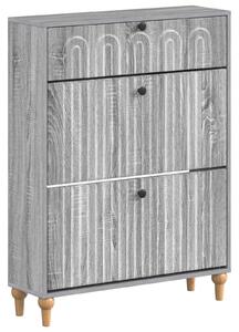Szafka na buty ALKMAAR 78 x 24 x 103 cm Drewno inżynieryjne
