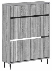 Szafka na buty ZWOLLE 78 x 24 x 103 cm Drewno inżynieryjne