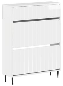 Szafka na buty ZWOLLE 78 x 24 x 103 cm Drewno inżynieryjne