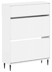Szafka na buty ZWOLLE 78 x 24 x 103 cm Drewno inżynieryjne