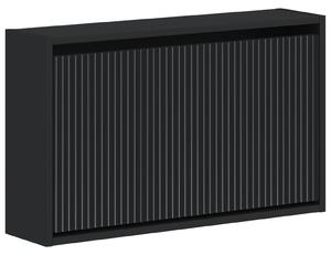 Wisząca szafka na buty ARNHEM 71 x 17 x 43 cm Czarny