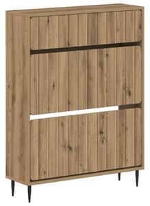 Szafka na buty ZWOLLE 78 x 24 x 103 cm Drewno inżynieryjne