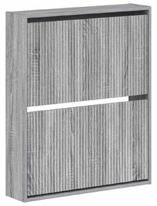 Wisząca szafka na buty ARNHEM 71 x 17 x 86 cm Szary Sonoma