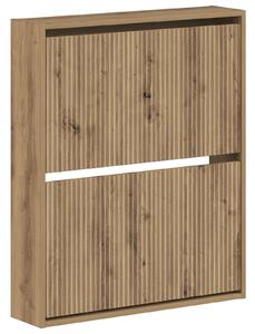 Wisząca szafka na buty ARNHEM 71 x 17 x 86 cm Dąb artisan
