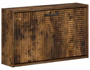Wisząca szafka na buty HAARLEM 71 x 17 x 43 cm Dąb wędzony