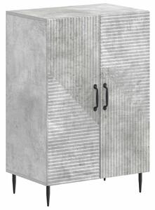 Szafka na buty HAARLEM 59,5 x 39,5 x 89,5 cm Betonowy szary