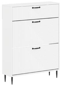 Szafka na buty HAARLEM 78 x 24 x 103 cm Drewno inżynieryjne