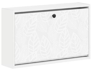 Wisząca szafka na buty DELFT 71 x 17 x 43 cm Biały