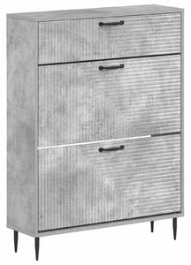 Szafka na buty HAARLEM 78 x 24 x 103 cm Drewno inżynieryjne