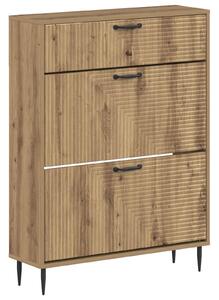 Szafka na buty HAARLEM 78 x 24 x 103 cm Drewno inżynieryjne