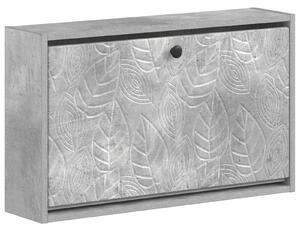 Wisząca szafka na buty DELFT 71 x 17 x 43 cm Betonowy szary