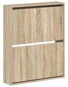 Wisząca szafka na buty DELFT 71 x 17 x 86 cm dąb Sonoma