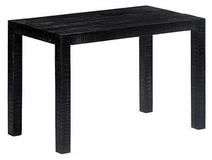 Industrialny stół z drewna Condor 4C - czarny wash