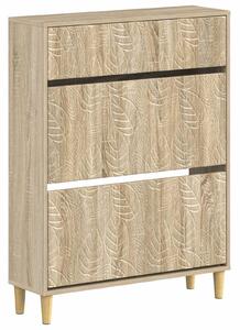 Szafka na buty DELFT 78 x 24 x 103 cm Drewno inżynieryjne