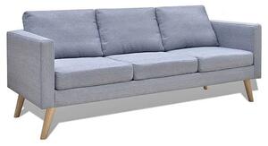 Sofa 3-osobowa Lavinia 2L - jasny szary