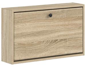 Wisząca szafka na buty BREDA 71 x 17 x 43 cm dąb Sonoma