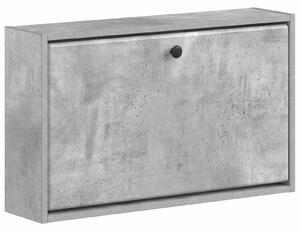 Wisząca szafka na buty BREDA 71 x 17 x 43 cm Betonowy szary
