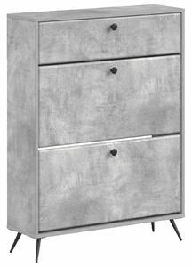 Szafka na buty BREDA 78 x 24 x 103 cm Drewno inżynieryjne