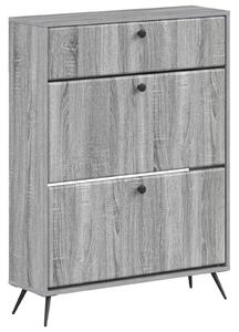 Szafka na buty BREDA 78 x 24 x 103 cm Drewno inżynieryjne