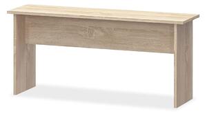 Komplet kuchenny stół z ławkami dąb sonoma 120 cm
