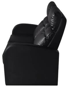 Fotele kinowe z podświetleniem LED Mevic 2X – czarne